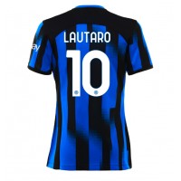 Dámy Fotbalový dres Inter Milan Lautaro Martinez #10 2023-24 Domácí Krátký Rukáv